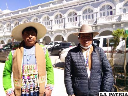 Dirigentes de la Central Lequepalca y Banderani preocupados por la pérdida de su producción /LA PATRIA