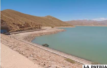 La represa Tacagua es una fuente de agua muy importante para Challapata /LA PATRIA