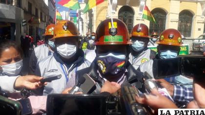 Cooperativistas exigen respeto a sus fuentes laborales /LA PATRIA