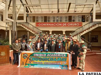 Autoridades siguen impulsando creación de la unidad de técnica tecnología /LA PATRIA