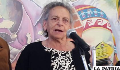 Amparo Carvajal es presidente de la Asamblea / Aphdb