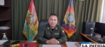 Director de la Felcc Coronel Rejas /LA PATRIA