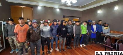 La justicia dispuso la detención preventiva de los 22 “jucus” /LA PATRIA