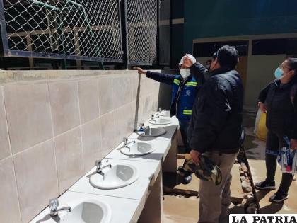 Refacciones en el Colegio Jorge Oblitas /GAMO