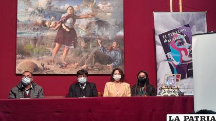 El libro se presentó ayer en la mañana en la Casa de la Cultura “Simón I. Patiño” 
/LA PATRIA