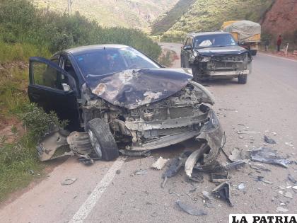 El accidente se registró en inmediaciones a la localidad de Pongo /LA PATRIA