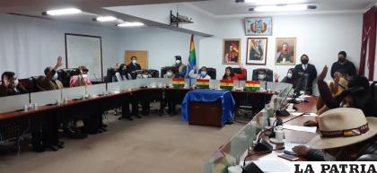 Los parlamentarios votaron para enviar minuta de comunicación al Ministerio de Educación /LA PATRIA
