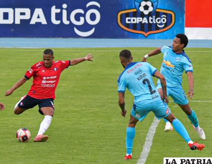 La última vez que jugaron en La Paz, ganó Bolívar 4-0 el 31 de julio de 2021 /APG