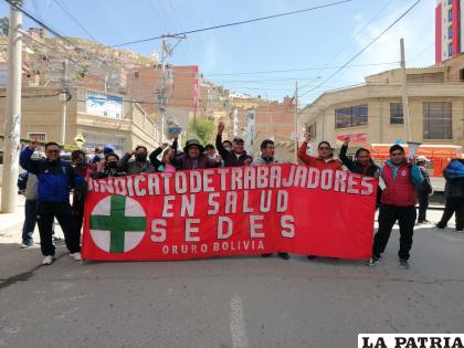 Trabajadores en salud exigen la otorgación de ítems 
/LA PATRIA