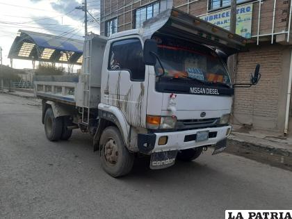 El conductor del camión dio positivo a la prueba de alcotest /LA PATRIA