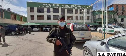 El sargento contó detalles de lo ocurrido el jueves 
/LA PATRIA
