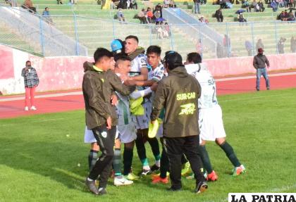 Sur Car celebró un empate con sabor a triunfo /LA PATRIA
