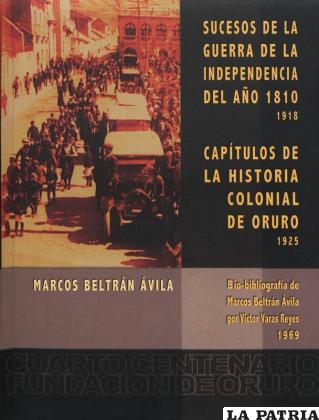 Beltrán Ávila escribió varios libros durante su vida
