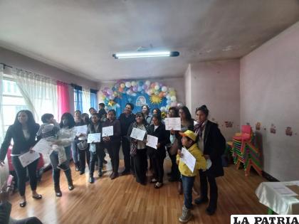 Madres mostraron interés y compromiso con la capacitación 
/MADRE EDUCADORA