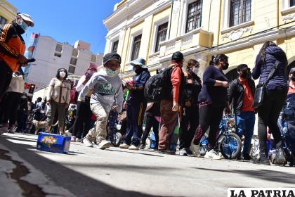 Juegos y diversión en el “Día del Peatón” /LA PATRIA