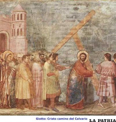 Segunda Estación
JESÚS CARGA CON LA CRUZ