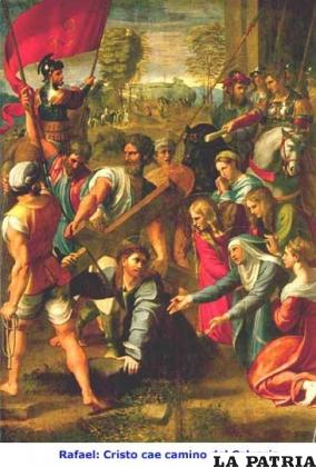 Tercera Estación
JESÚS CAE POR PRIMERA VEZ