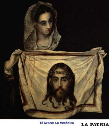 Sexta Estación
LA VERÓNICA LIMPIA 
EL ROSTRO DE JESÚS