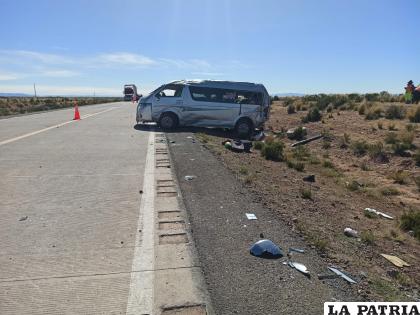 Se investigan las causas del siniestro vial /Cortesía
