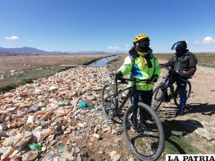 Los voluntarios del Club Biciaventureros /CB
