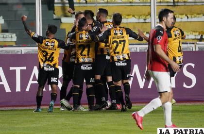 Los “atigrados” tienen la esperanza de sumar esta noche en Curitiba 
/APG