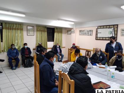 La reunión de consejo central solo fue de carácter informativo 
/LA PATRIA
