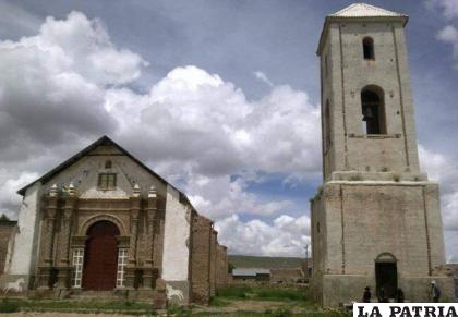 La Iglesia de Santiago de Andamarca será testigo del encuentro 
/FACEBOOK