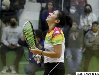 La boliviana Angélica Barrios se coronó campeona en el Panamericano /APG