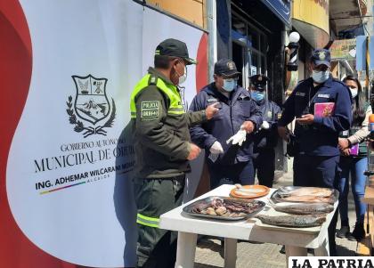 La actividad se realizó en exteriores del edificio central de la Alcaldía /LA PATRIA