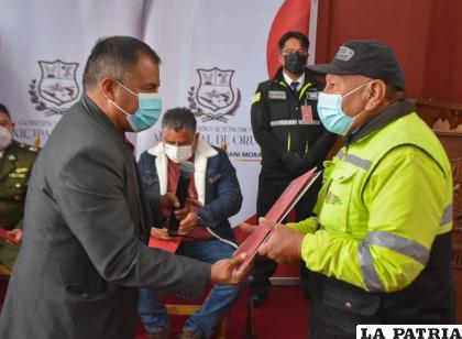 Acto de aniversario de Tráfico y Vialidad /GAMO
