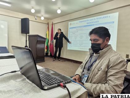 Hace algunos días ya empezó su capacitación en ambientes de la DDEO /DDEO