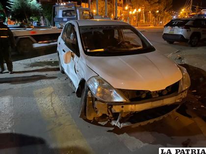El impacto fue frontal /Cortesía