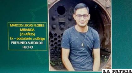 El sujeto era del entorno de Fray Daza /INTERNET