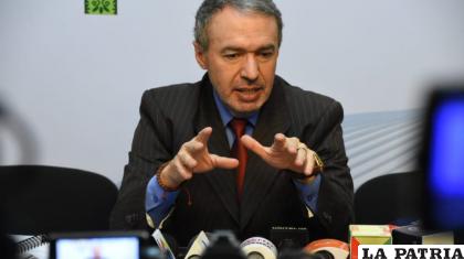 El vocero presidencial Jorge Richter /LA RAZÓN