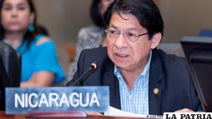 Dennis Moncada, canciller de Nicaragua /INTERNET