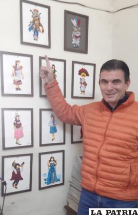 El senador Rodrigo Paz muestra el mestizaje cultural de Bolivia /LA PATRIA
