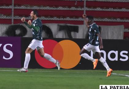 Guillermo Burdisso en el 53 anotó el empate para los colombianos /APG
