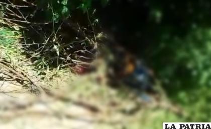a víctima fue hallada a un costado de la carretera Bioceánica /Fiscalía  