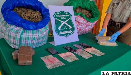 El tráfico de drogas entre ambos países es constante (foto referencial) /Erbol