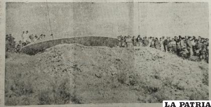 Platillo volador realizado por estudiantes del Politécnico /ARCHIVO LA PATRIA
