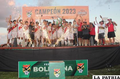 Tarija se consagró campeón del torneo juvenil realizado en Beni 
/RRSS
