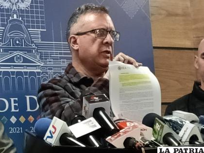 El diputado de CC, Carlos Alarcón se refirió ayer al mencionado proyecto /LA PATRIA
