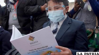 Los textos educativos de la gestión 2023 /APG