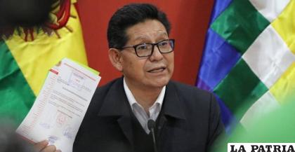 El ministro de Educación, ?dgar Pary /Archivo Ministerio de Educación