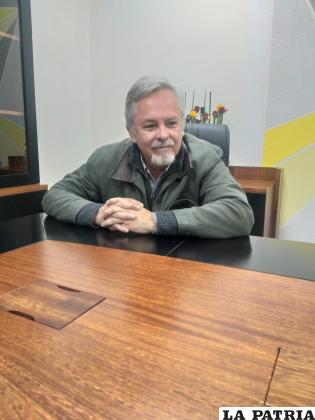 Robert Brockmann, en entrevista con LA PATRIA /LA PATRIA