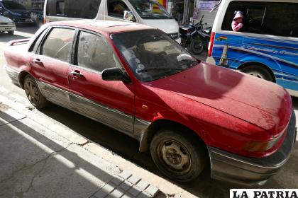 El taxi fue secuestrado para fines investigativos /LA PATRIA
