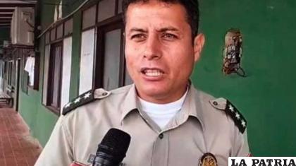 El capitán de la Policía, Edmand Lara /Archivo Agencias

