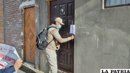 La Felcc precinta el domicilio utilizado para casa de citas /LA PATRIA