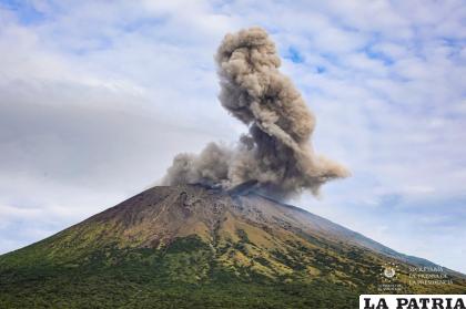 Volcán Chaparrastique en El Salvador /Infobae
