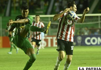 El cuadro cruceño a pesar de jugar bien no pudo concretar 
/APG